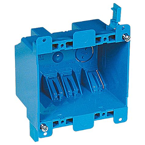 carlon 25-cu in 2-gang plastic old work wall electrical box|Carlon® B225R.